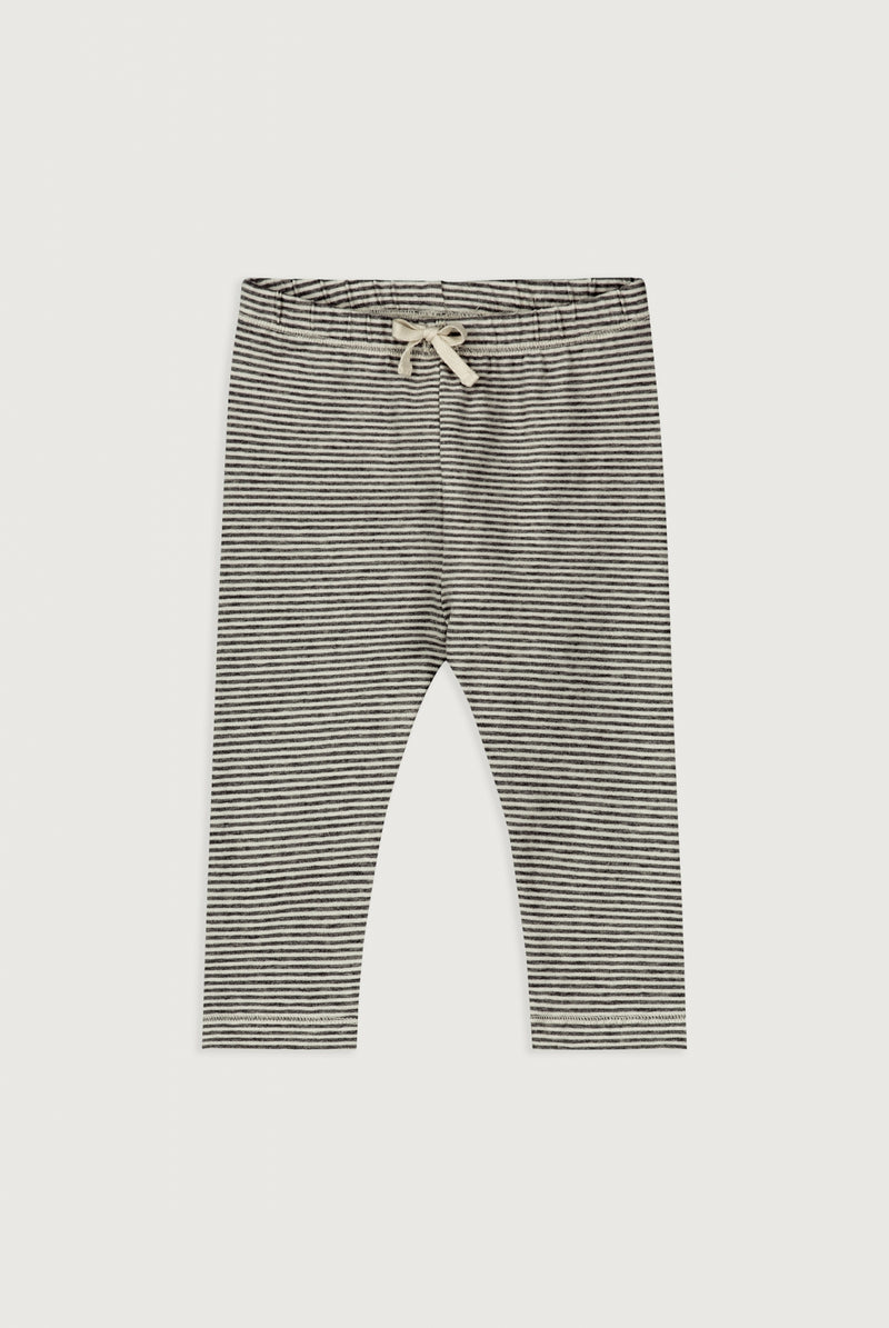 Baby Leggings | Pirate Black - Cream
