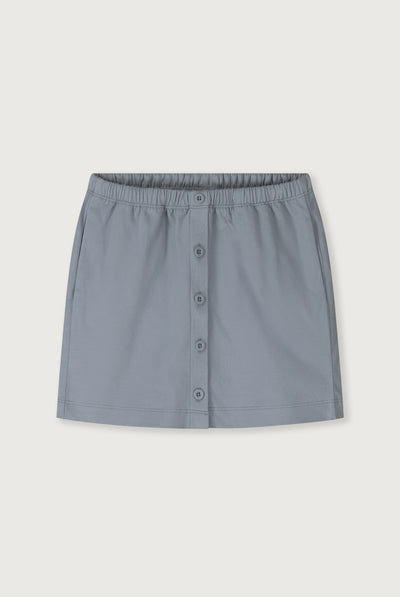 Skirt w/ Buttons | Stone Gray