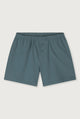 Button Shorts | Blue Gray
