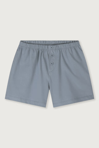 Korte Broek met Knopen | Stone Gray
