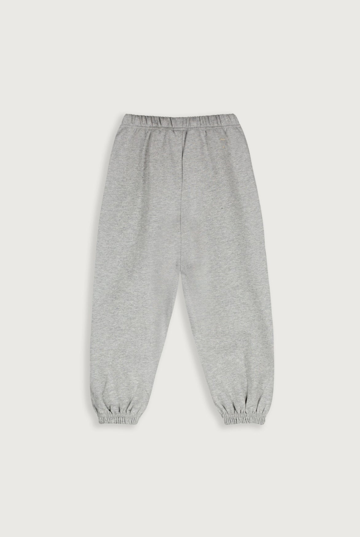 Logo Track Pants | Gray Melange - Bright Melon