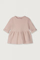 Baby Dress w/ Snaps GOTS | Faded Pink