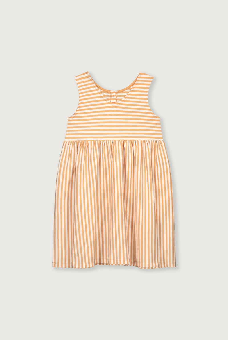 Sleeveless Dress | Melon - Cream