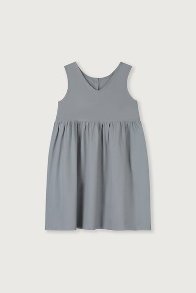 Ärmelloses Kleid | Stone Gray