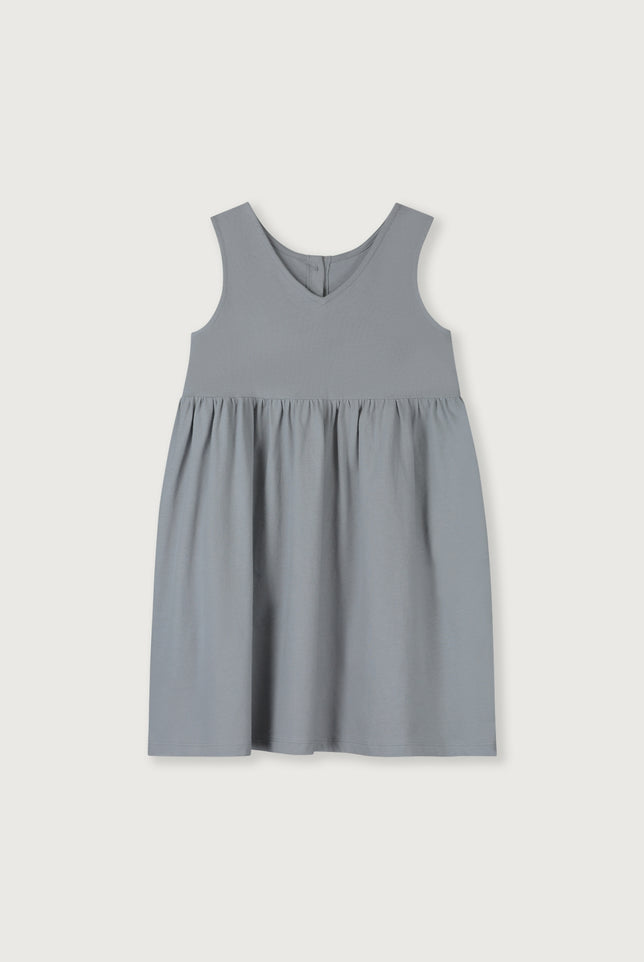 Ärmelloses Kleid | Stone Gray