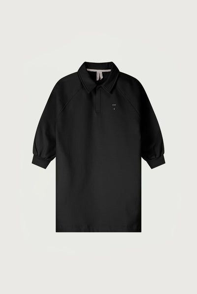 Polo Dress | Pirate Black