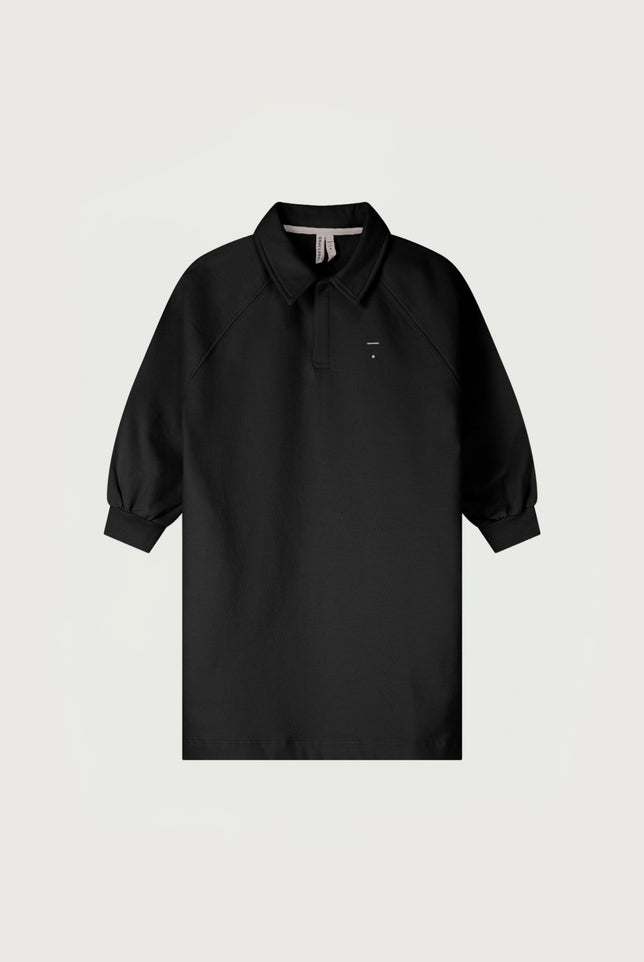 Polo Dress | Pirate Black