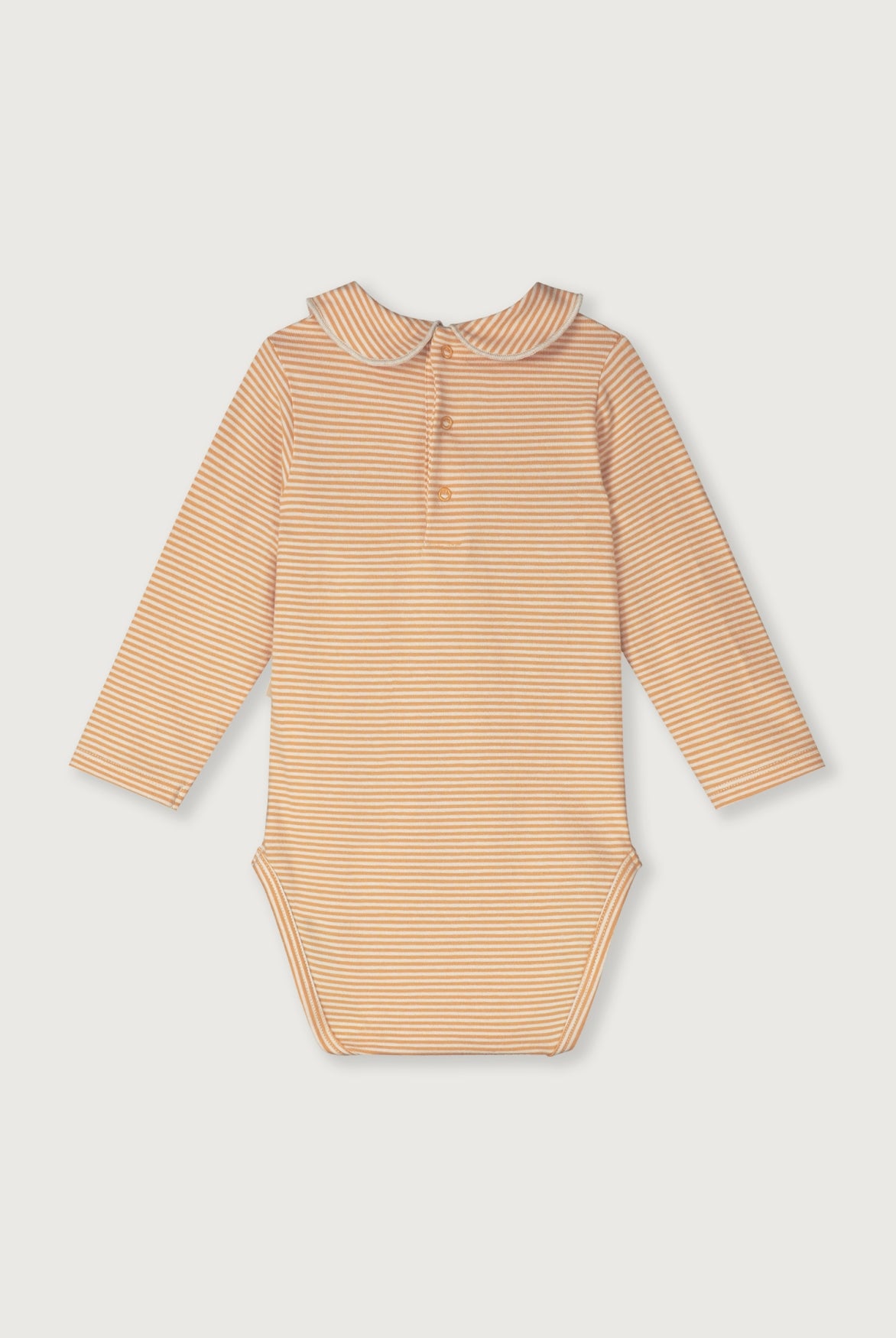 Baby Collar Onesie | Melon - Cream