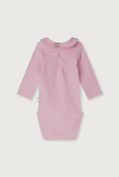 Baby Collar Onesie | Bubblegum - Cream