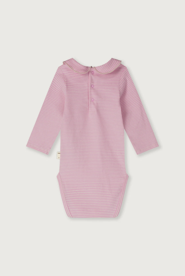 Baby Collar Onesie | Bubblegum - Cream