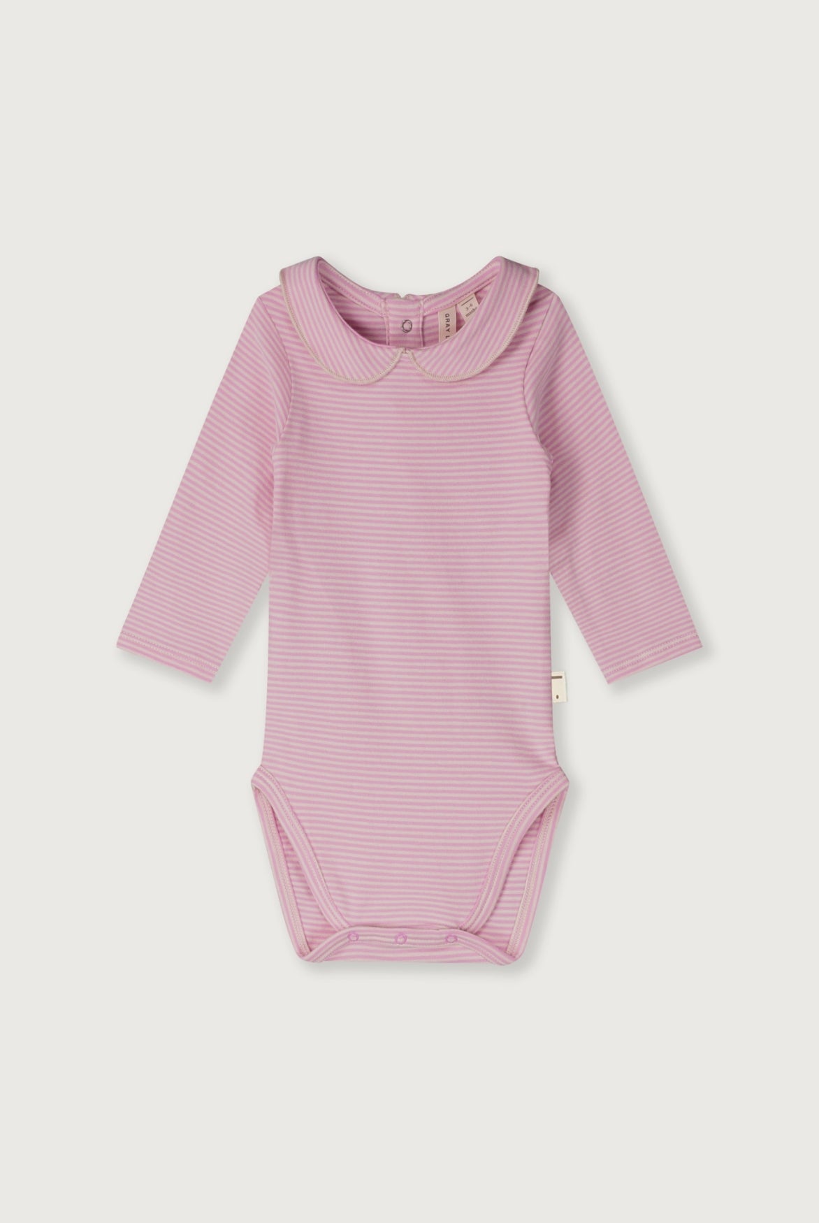 Baby Collar Onesie | Bubblegum - Cream