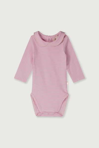 Baby Collar Onesie | Bubblegum - Cream