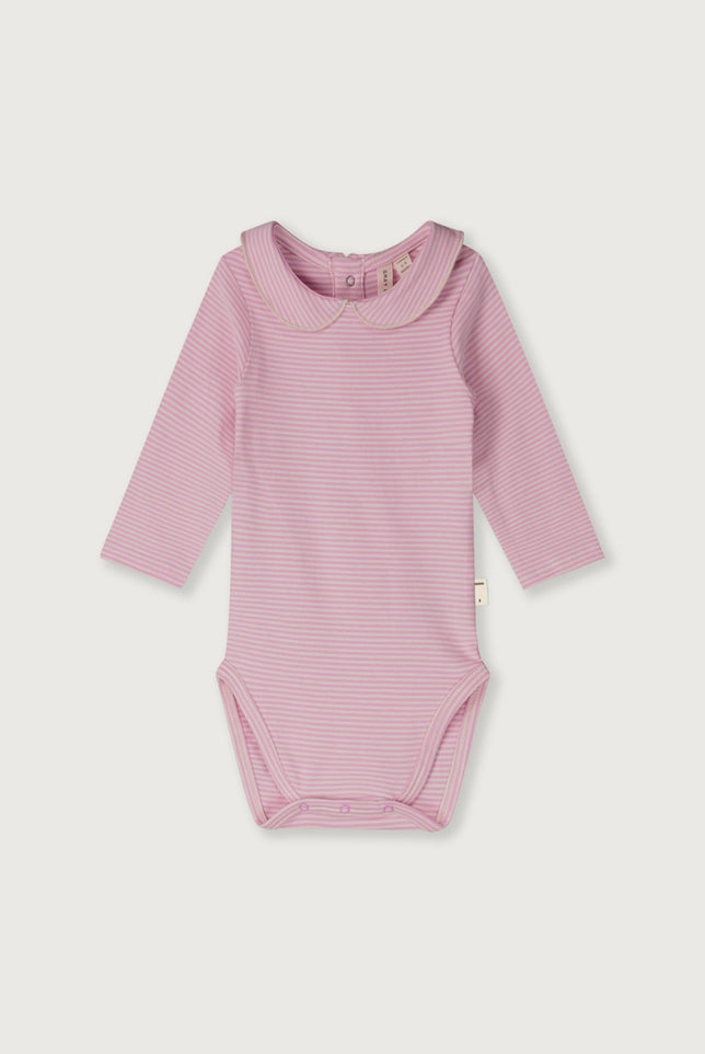 Baby Collar Onesie | Bubblegum - Cream
