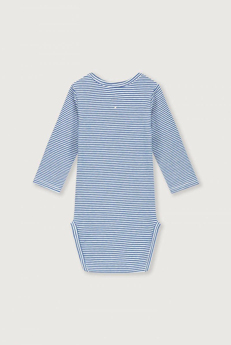 Baby L/S Onesie | Blue Moon - Cream