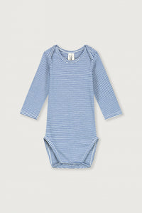 Baby L/S Body | Blue Moon - Cream