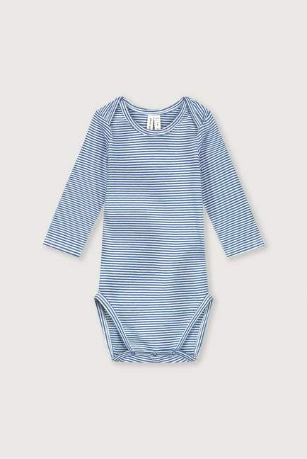 Baby L/S Onesie | Blue Moon - Cream