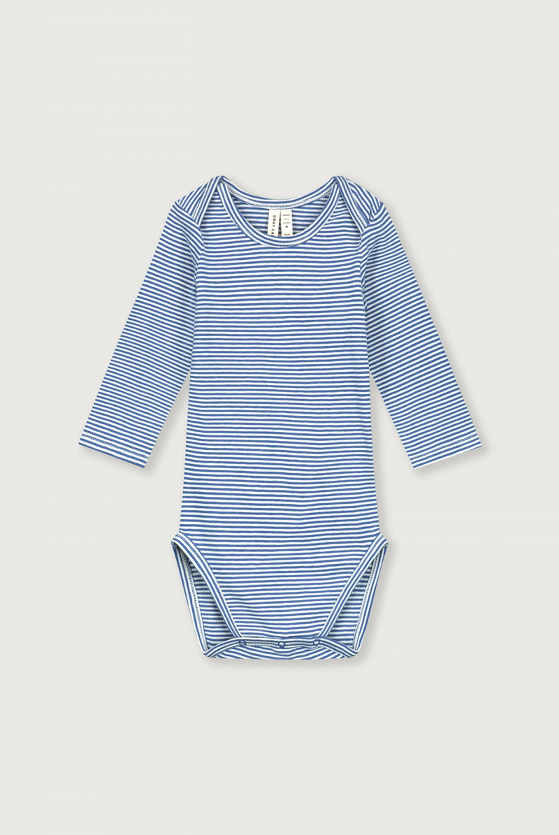 Baby L/S Onesie | Blue Moon - Cream