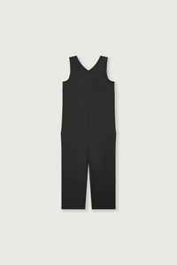 Sleeveless V-neck Suit | Nearly Black