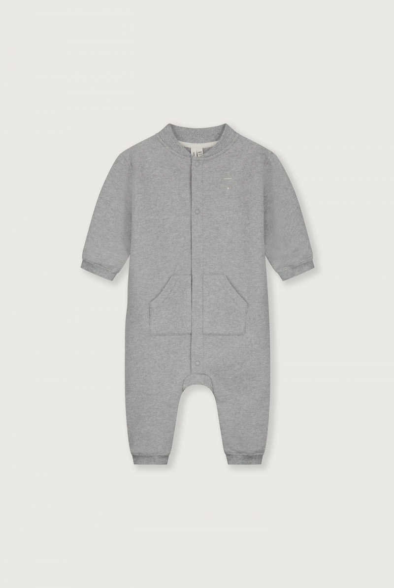 Baby Sweater Suit | Grey Melange