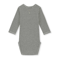 Baby L/S Onesie | Pirate Black - Cream