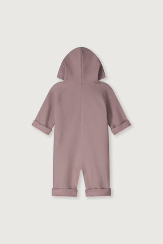 Baby-Overall mit Kapuze | Berry