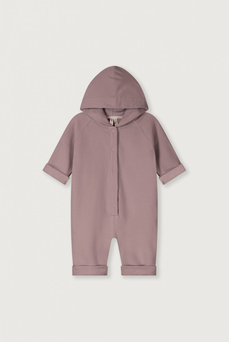 Baby-Overall mit Kapuze | Berry