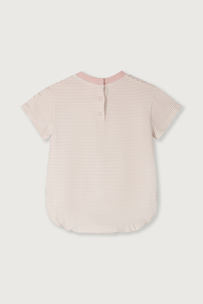 Boxpakje met Korte Mouwen | Faded Pink - Cream
