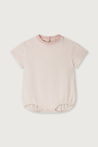 Baby Tee Suit | Faded Pink - Cream