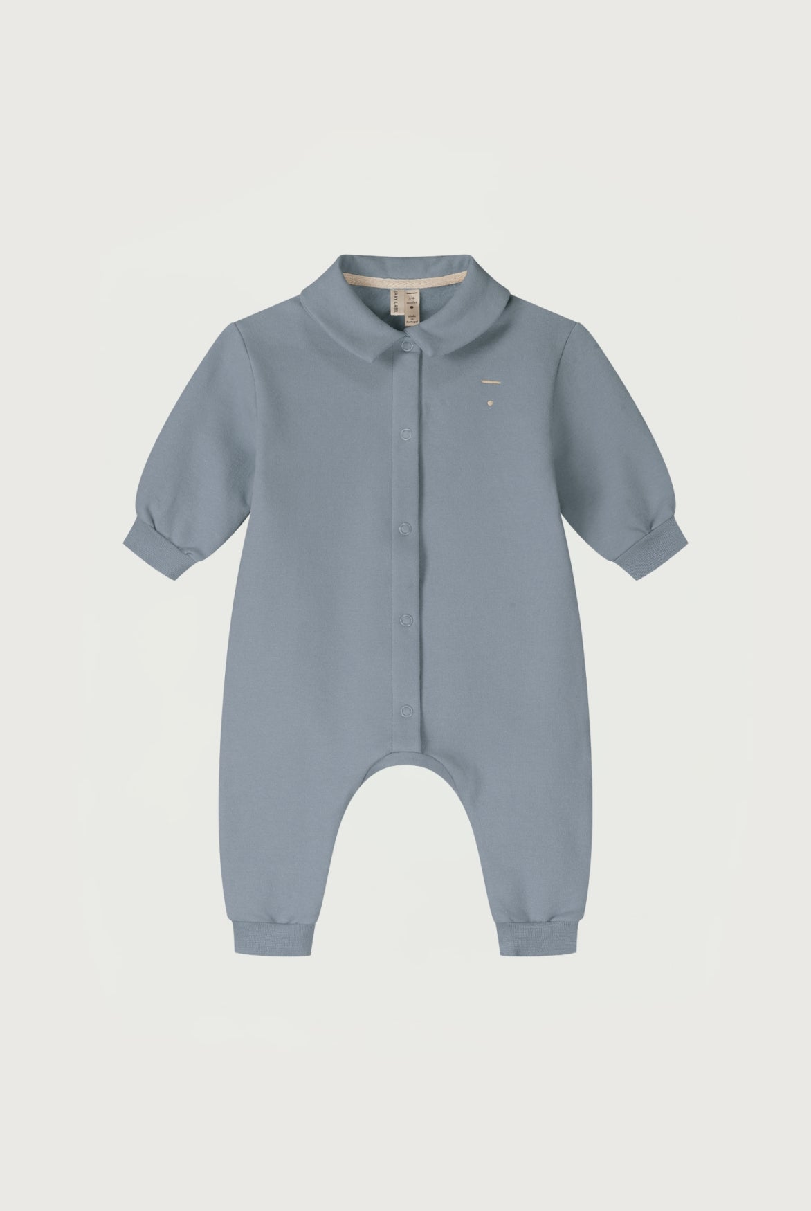 Baby Collar Suit | Stone Gray