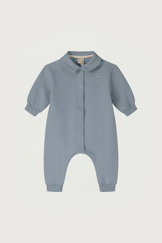 Baby Collar Suit | Stone Gray