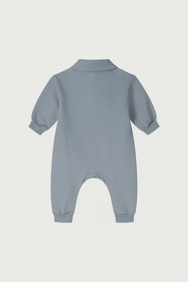 Baby Collar Suit | Stone Gray