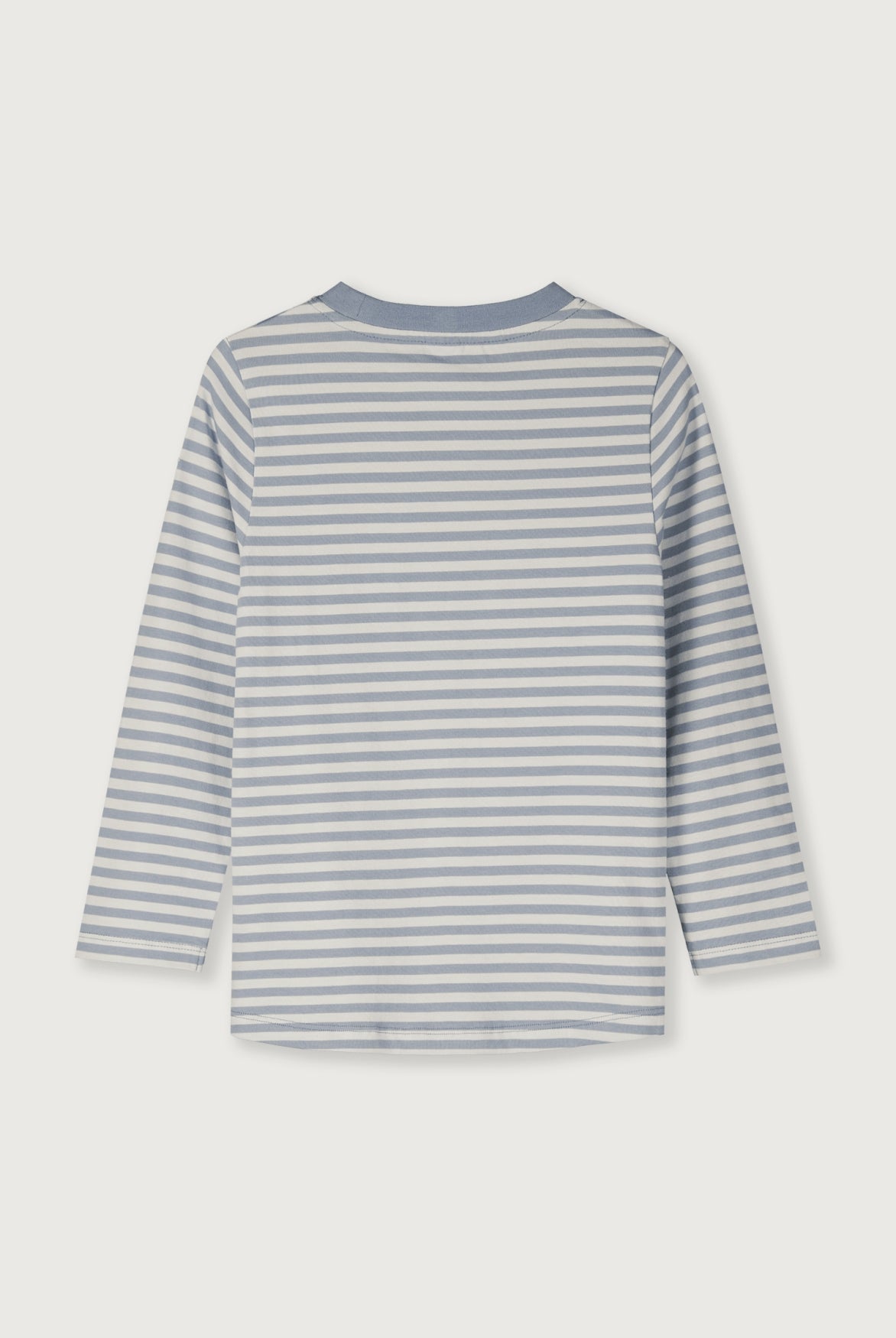 L/S T-shirt | Stone Gray - Cream