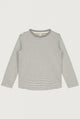 L/S T-Shirt | Grey Melange - Cream