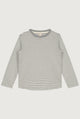 L/S Tee | Gray Melange - Cream