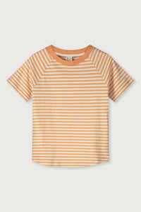 Crewneck T-shirt | Melon - Cream