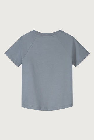 Crewneck T-shirt | Stone Grey