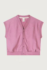 Oversized Spencer Cardigan | Bubblegum