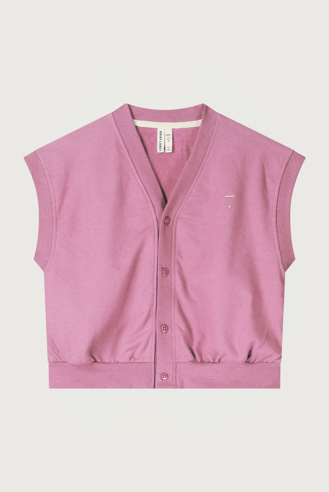 Oversized Spencer Cardigan | Bubblegum