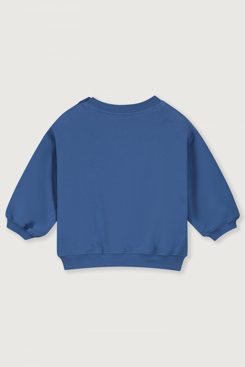 Baby Dropped Shoulder Sweater | Blue Moon