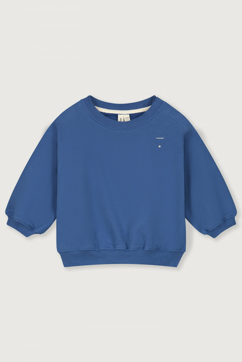 Baby Dropped Shoulder Sweater | Blue Moon