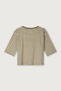 Dropped Shoulder T-shirt | Woody - Cream