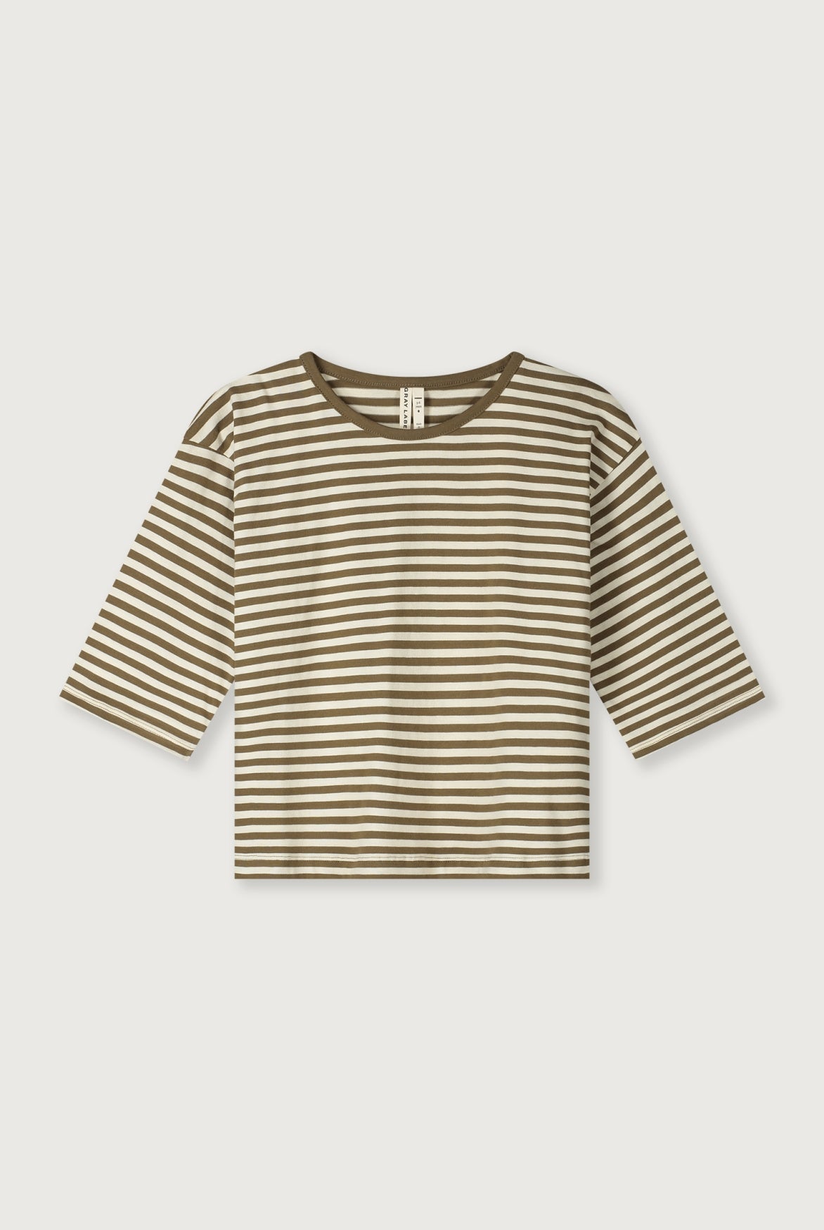 Dropped Shoulder T-shirt | Woody - Cream