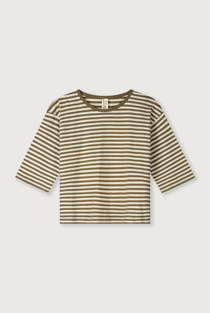 Dropped Shoulder T-Shirt | Woody - Cream
