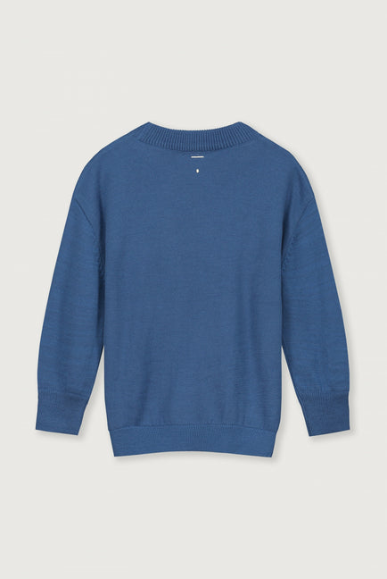 Knitted Jumper | Blue Moon