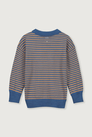 Knitted Jumper | Blue Moon - Biscuit
