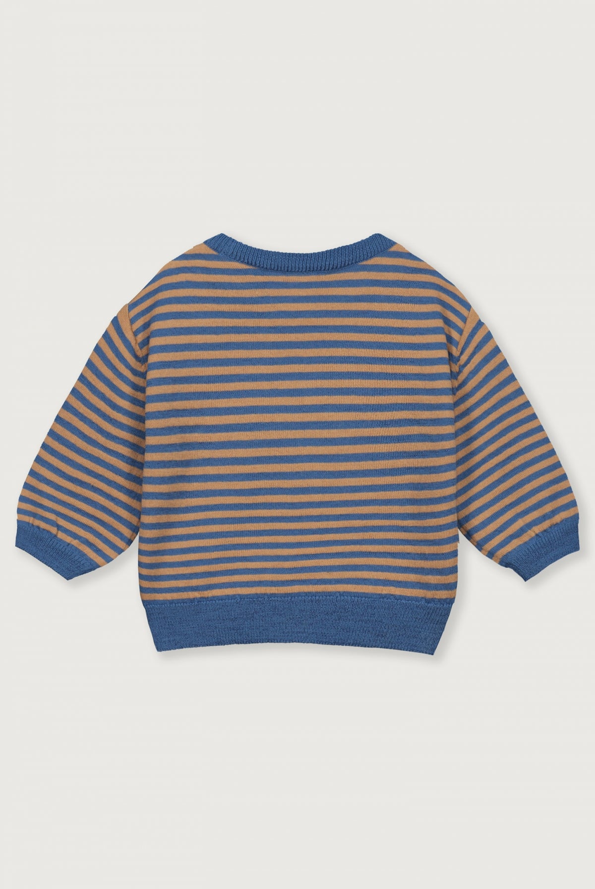 Baby Knitted Jumper | Blue Moon - Biscuit