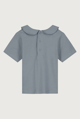 Baby Shirt met Kraag | Stone Gray