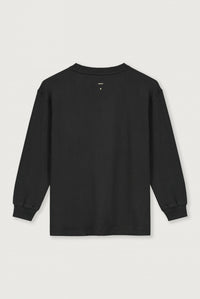 Übergroßes L/S T-Shirt | Nearly Black