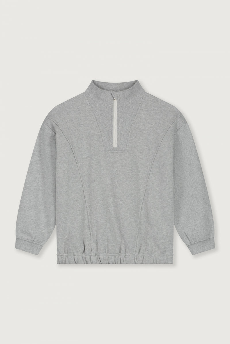 Troyer Pullover | Gray Melange