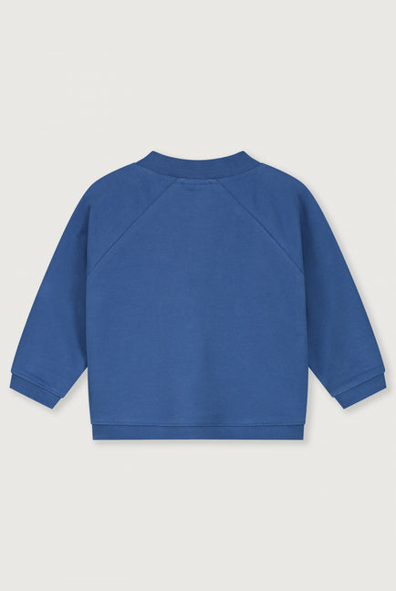 Baby Baseball Cardigan | Blue Moon